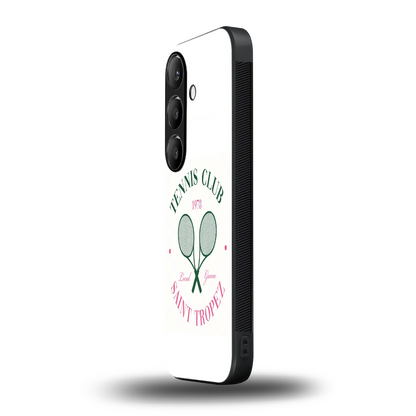 Tennis Club samsung galaxy s24 mobile cover | shockproof glass phone case