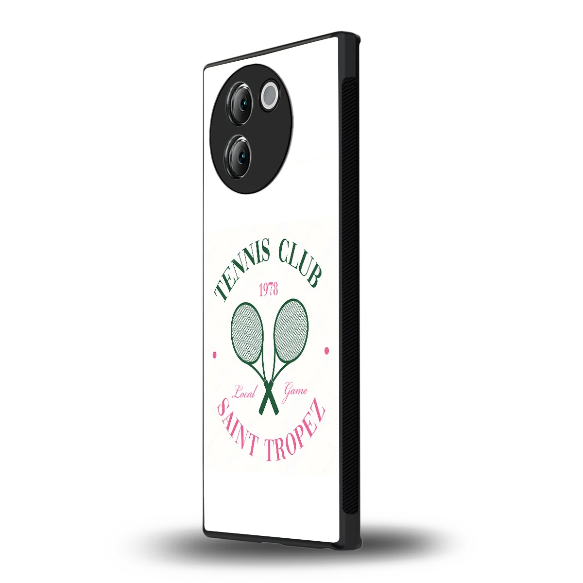 Tennis Club vivo v30e mobile cover | shockproof glass phone case