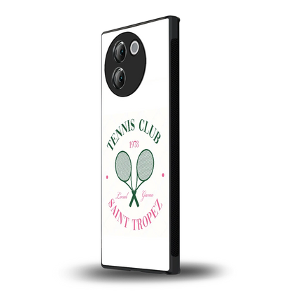 Tennis Club vivo v30e mobile cover | shockproof glass phone case