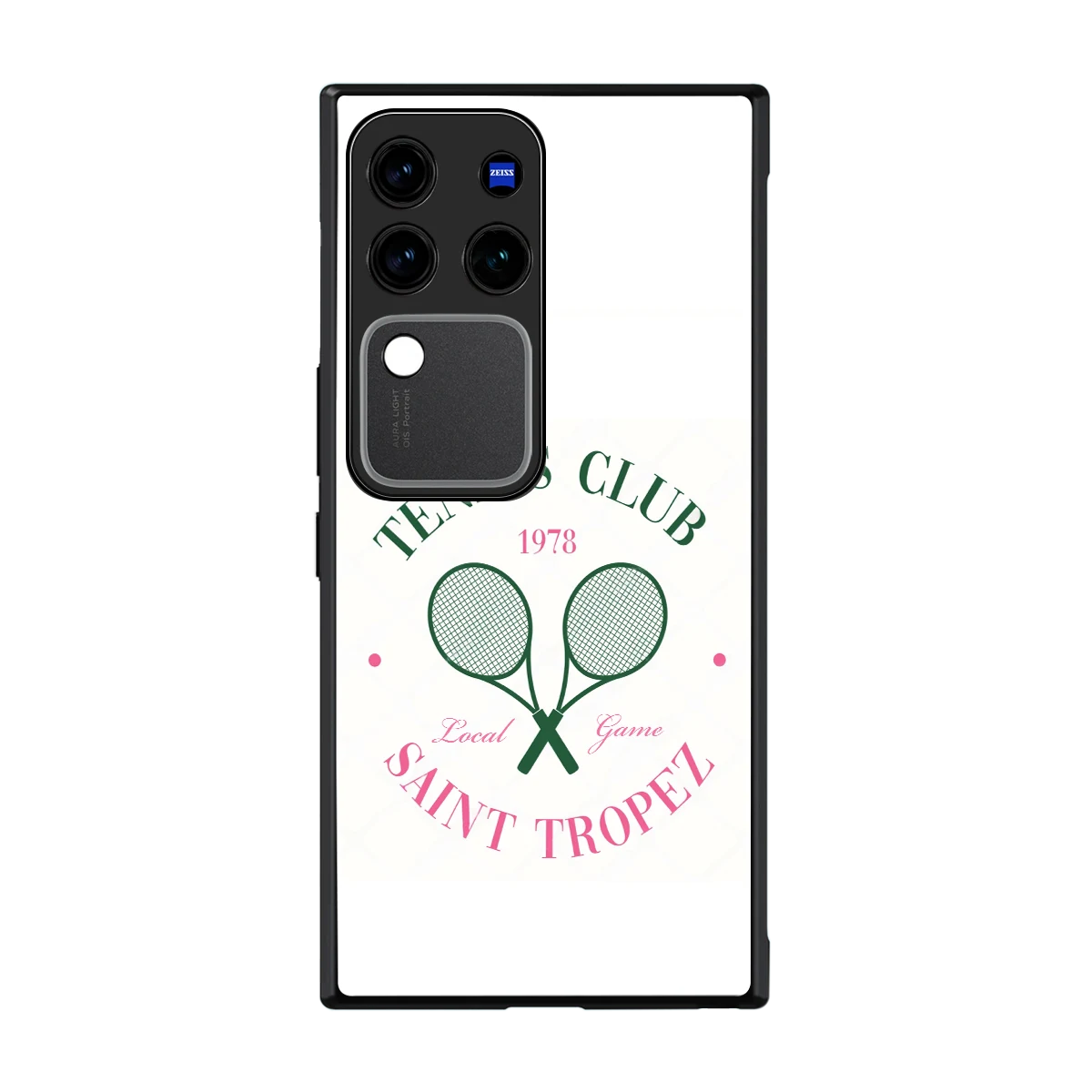 Tennis Club back phone cover | glass case forvivo v30 pro