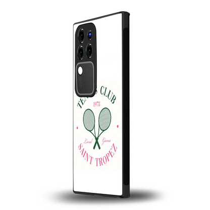 Tennis Clubvivo v30 pro mobile cover | shockproof glass phone case