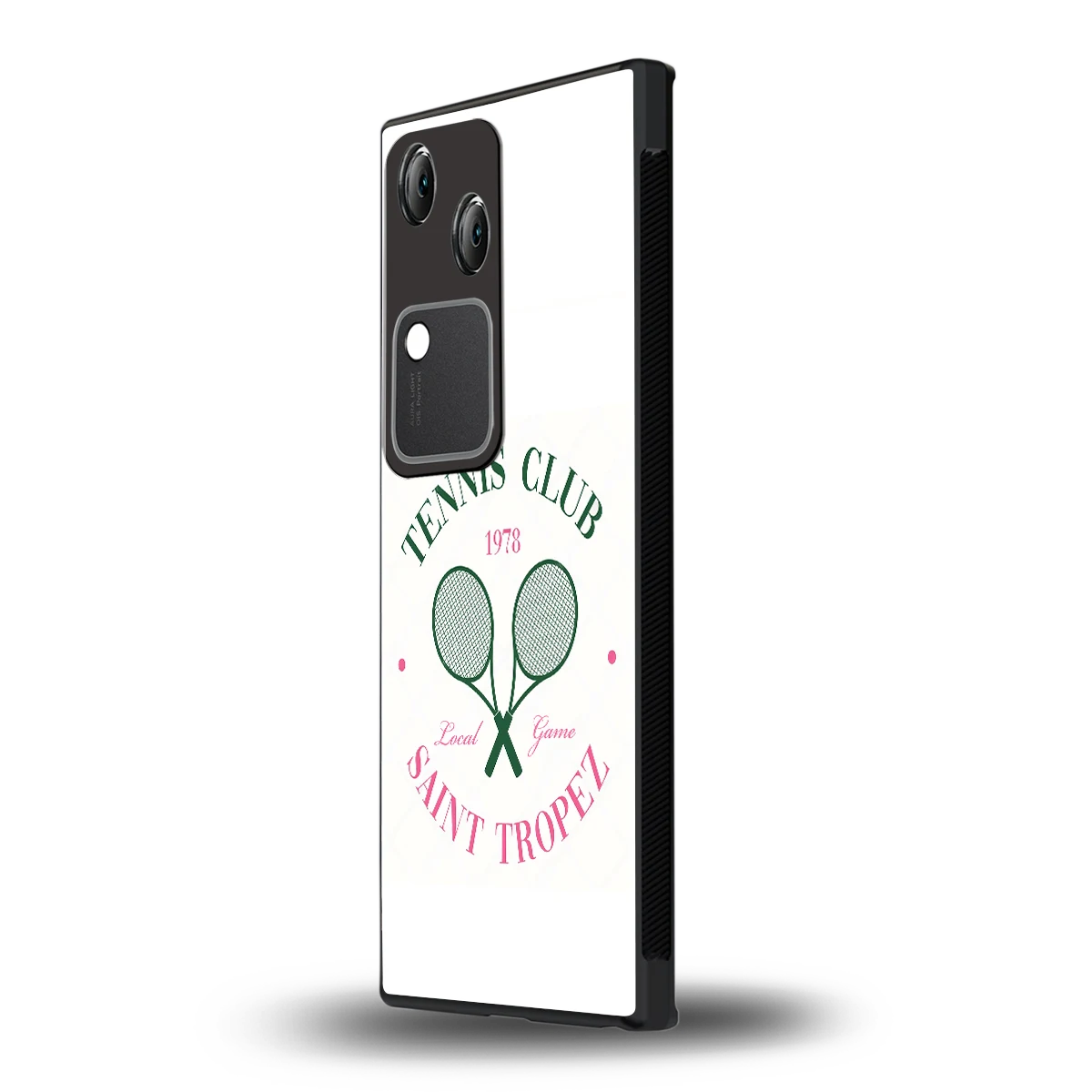 Tennis Club vivo v30 mobile cover | shockproof glass phone case