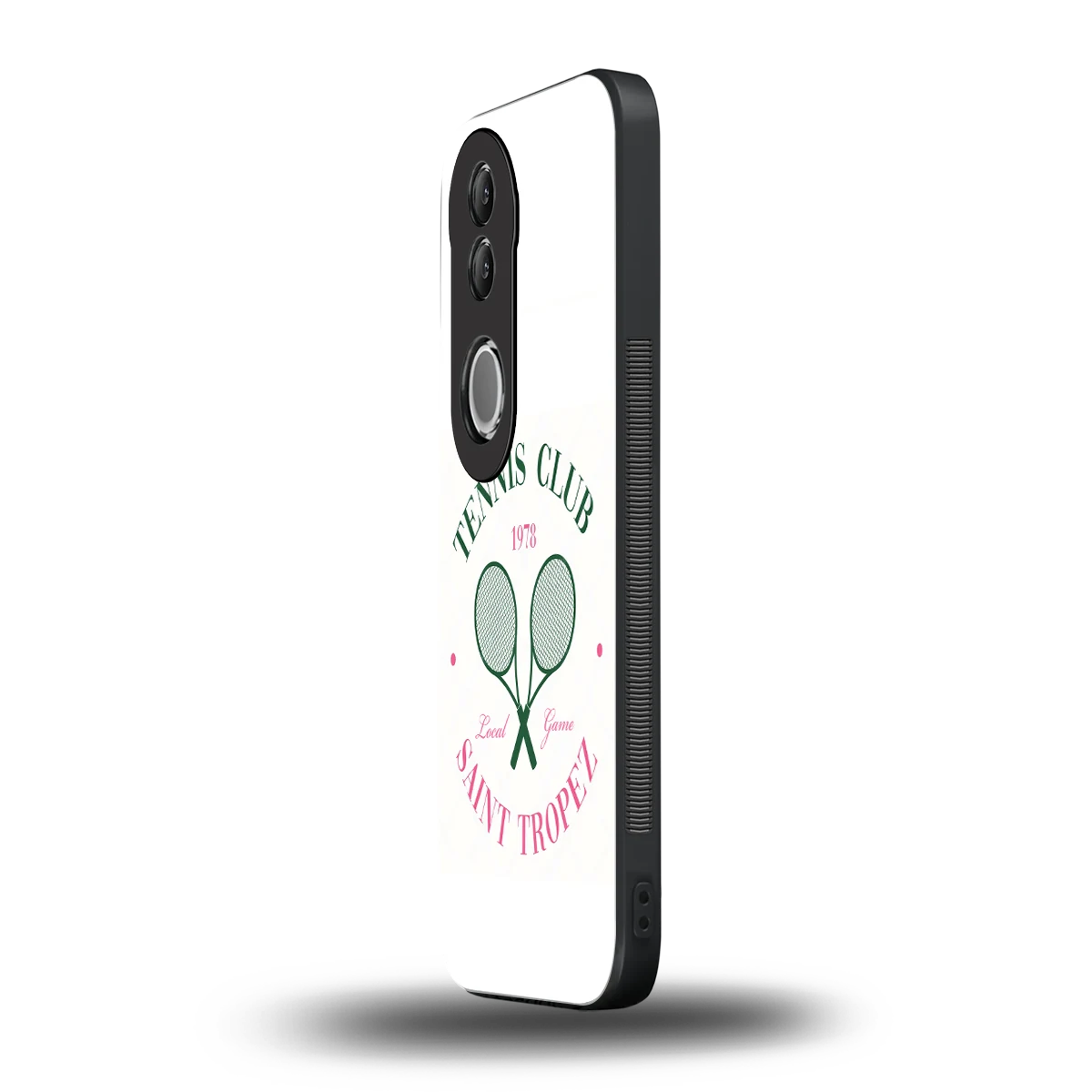 Tennis Club vivo v50 mobile cover | shockproof glass phone case