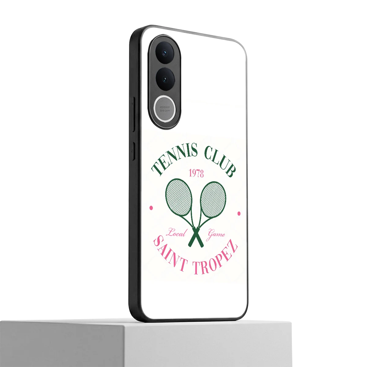 Tennis Club vivo v70 fe mobile cover | shockproof glass phone case