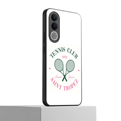 Tennis Club vivo v70 fe mobile cover | shockproof glass phone case