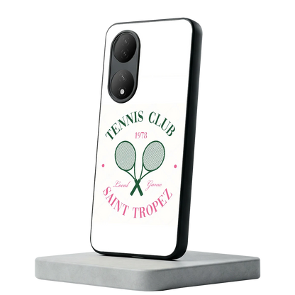 Tennis Club Vivo-y100 mobile cover | shockproof glass phone case