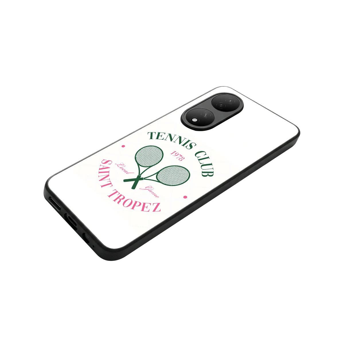 Tennis Club stylish phone case for Vivo-y100 | glossy glass and slim fit