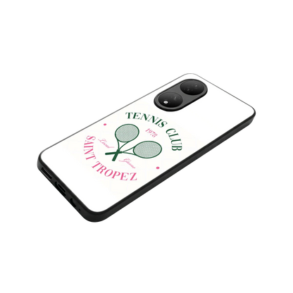 Tennis Club stylish phone case for Vivo-y100 | glossy glass and slim fit