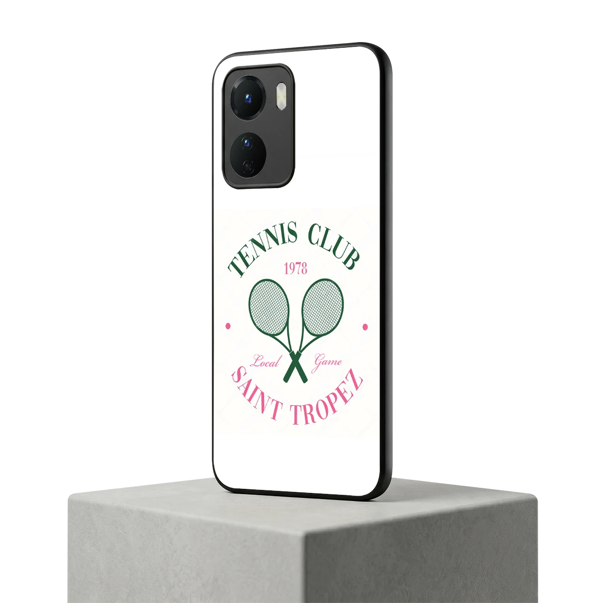 Tennis Club vivo y16 mobile cover | shockproof glass phone case