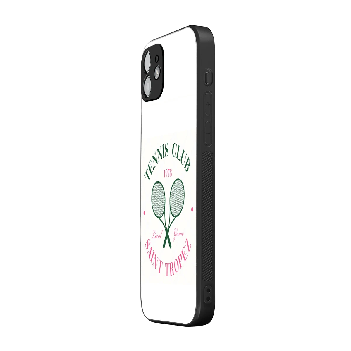 Tennis Club iphone 12 mobile cover | shockproof glass phone case