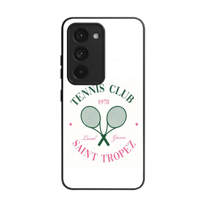 Tennis Club back phone cover | glass case for redmi 15 5g