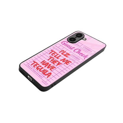 Tequila Hunt stylish phone case for oneplus nord ce5 5g | glossy glass and slim fit