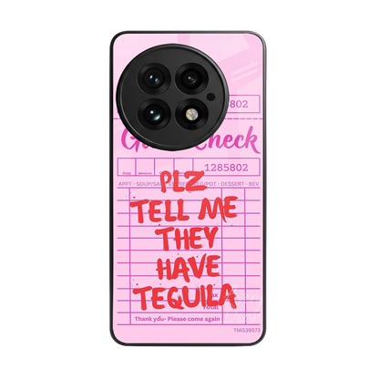 Tequila Hunt back phone cover | glass case for oneplus 13