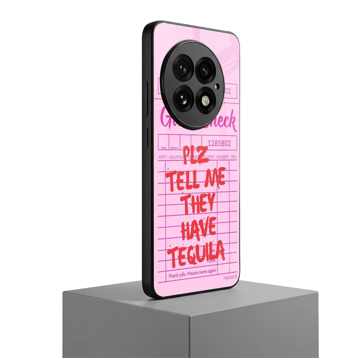 Tequila Hunt oneplus 13 mobile cover | shockproof glass phone case