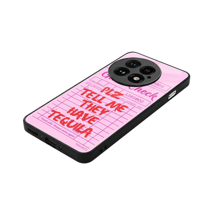 Tequila Hunt stylish phone case for oneplus 13 | glossy glass and slim fit
