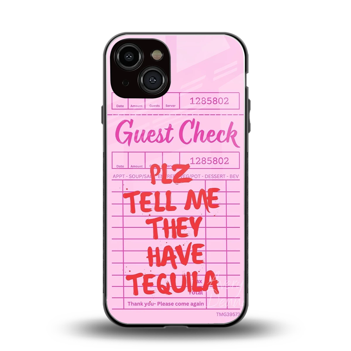 Tequila Hunt back phone cover | glass case for iphone 13