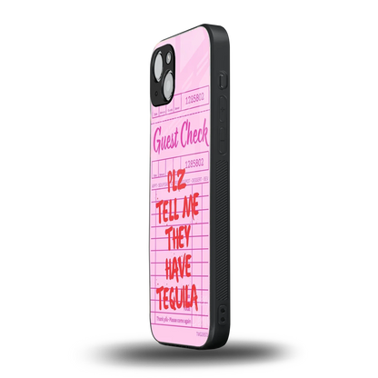 Tequila Hunt iphone 14 plus mobile cover | shockproof glass phone case