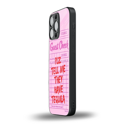 Tequila Hunt iphone 15 pro max mobile cover | shockproof glass phone case