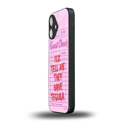 Tequila Hunt iPhone 16 mobile cover | shockproof glass phone case