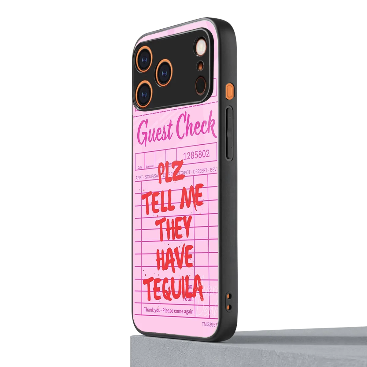 Tequila Hunt iphone 17 pro mobile cover | shockproof glass phone case