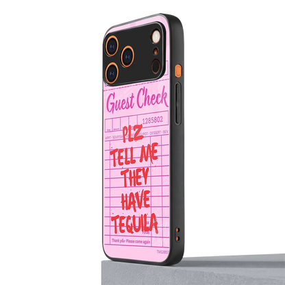 Tequila Hunt iphone 17 pro mobile cover | shockproof glass phone case