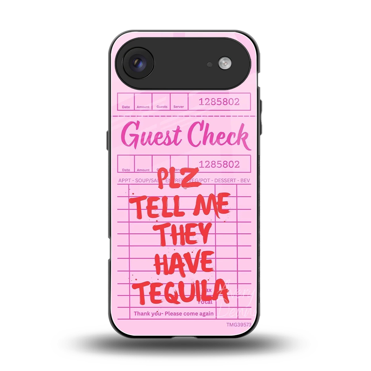 Tequila Hunt back phone cover | glass case for iphone air