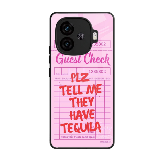 Tequila Hunt back phone cover | glass case for iqoo neo 10r 5g