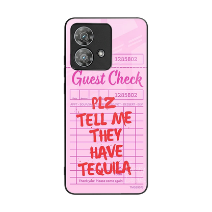 Tequila Hunt back phone cover | glass case for motorola edge 40 neo 5g