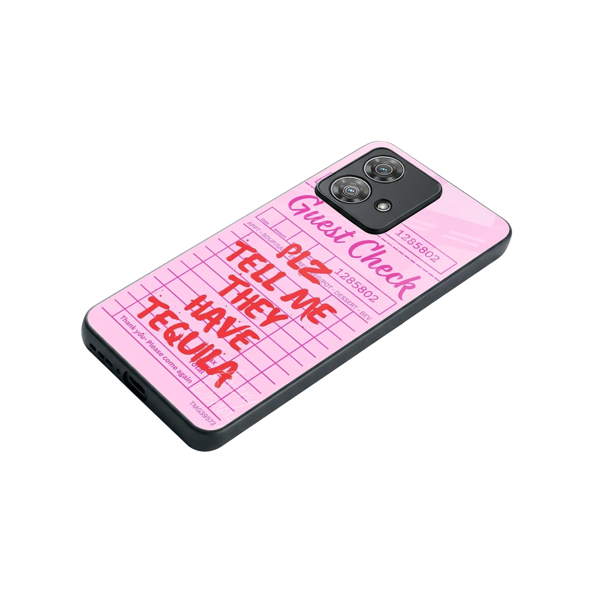 Tequila Hunt stylish phone case for motorola edge 40 neo 5g | glossy glass and slim fit