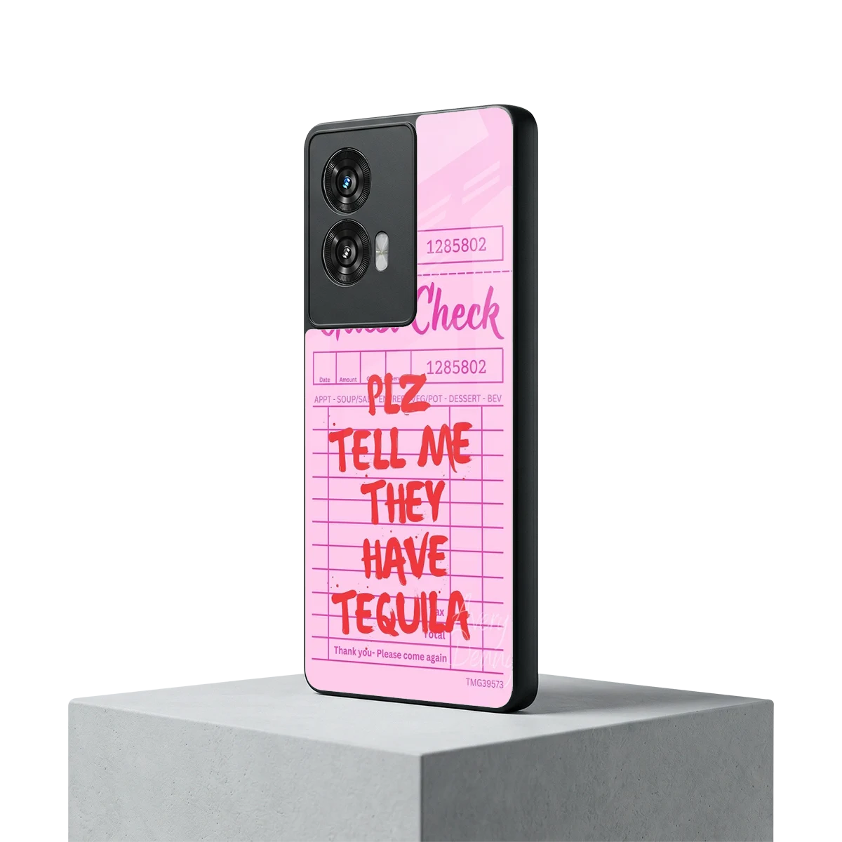 Tequila Hunt motorola edge 50 fusion mobile cover | shockproof glass phone case