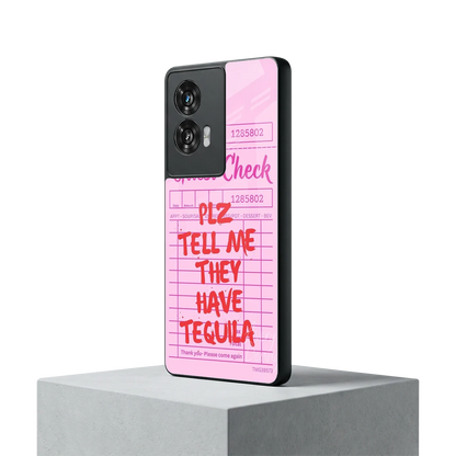 Tequila Hunt motorola edge 50 fusion mobile cover | shockproof glass phone case