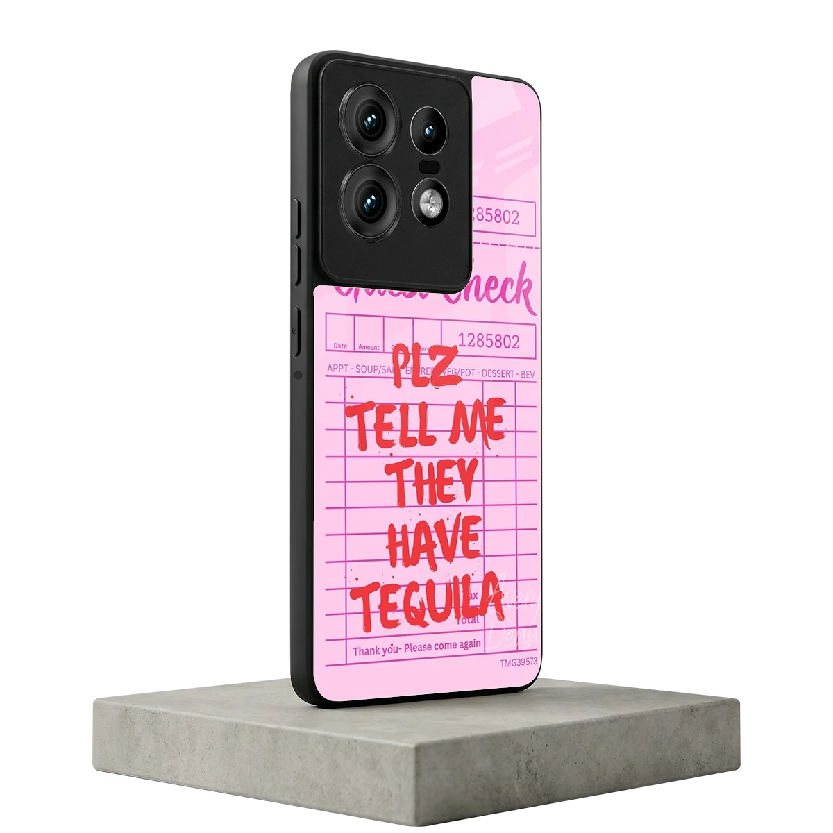 Tequila Hunt motorola edge 50 pro mobile cover | shockproof glass phone case