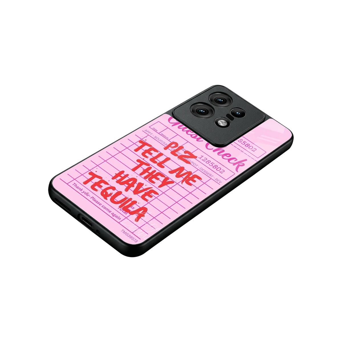 Tequila Hunt stylish phone case for motorola edge 50 pro | glossy glass and slim fit