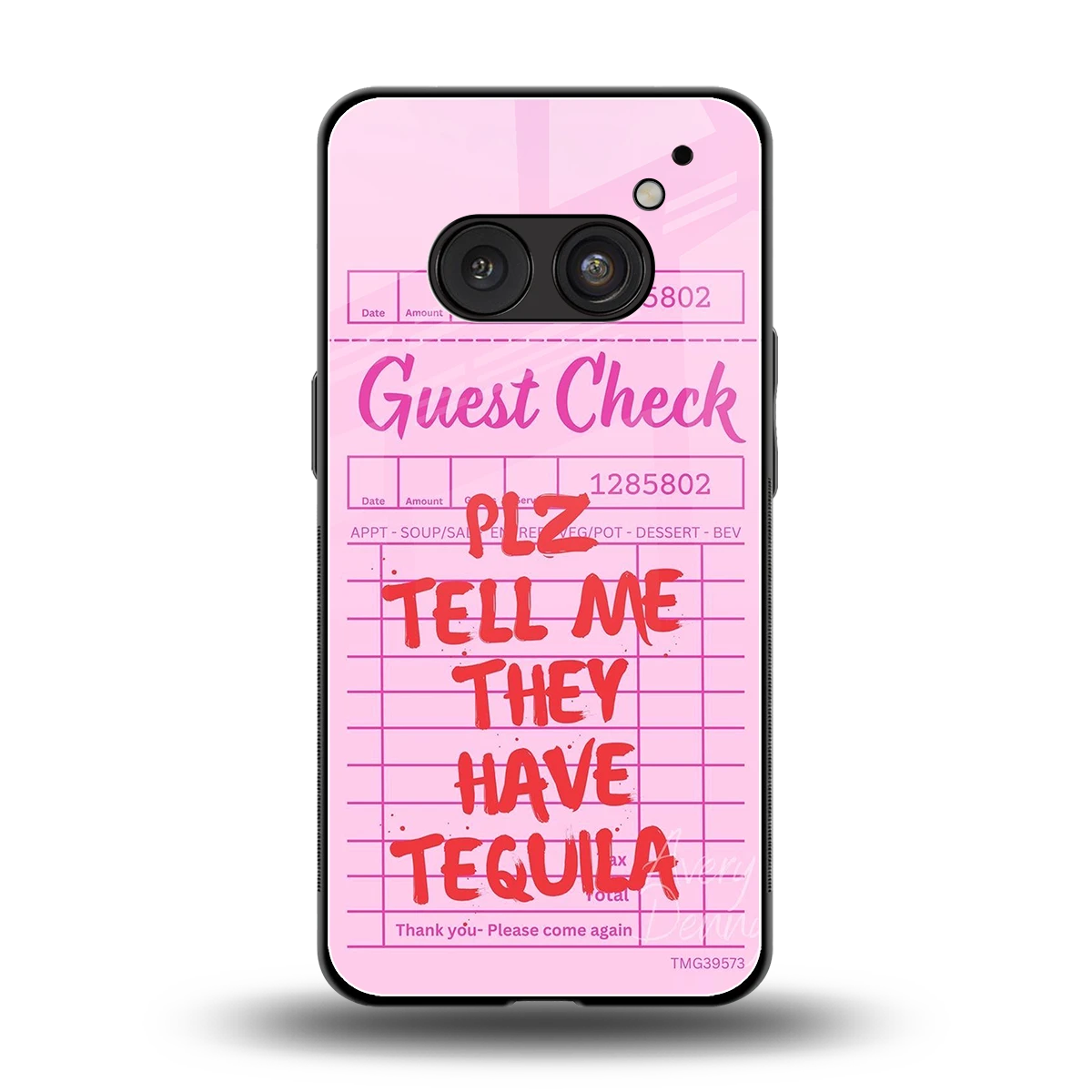Tequila Hunt back phone cover | glass case for nothing phone 2a plus