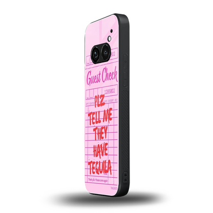Tequila Hunt nothing phone 2a plus mobile cover | shockproof glass phone case