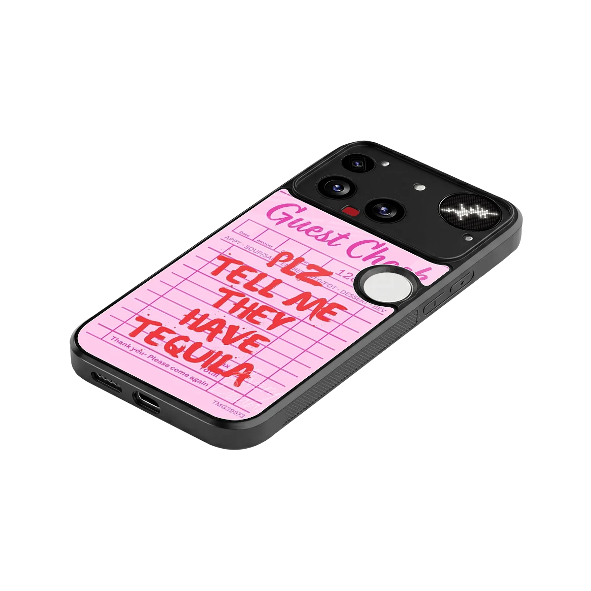 Tequila Hunt stylish phone case for nothing phone 3 | glossy glass and slim fit