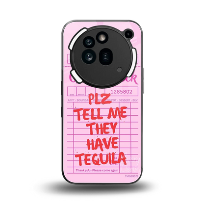 Tequila Hunt back phone cover | glass case for nothing phone 3a pro