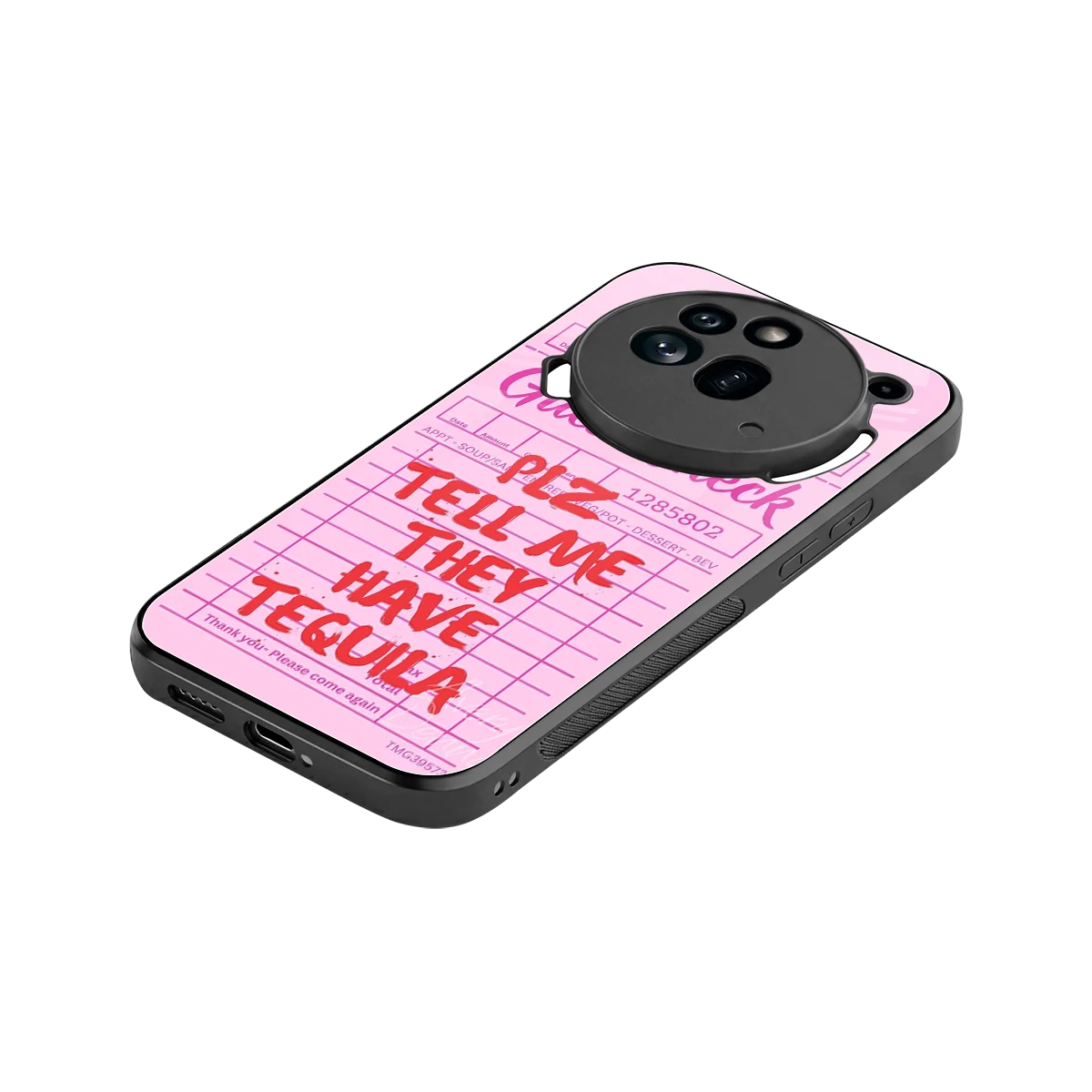 Tequila Hunt stylish phone case for nothing phone 3a pro | glossy glass and slim fit