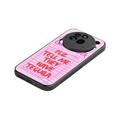 Tequila Hunt stylish phone case for nothing phone 3a pro | glossy glass and slim fit