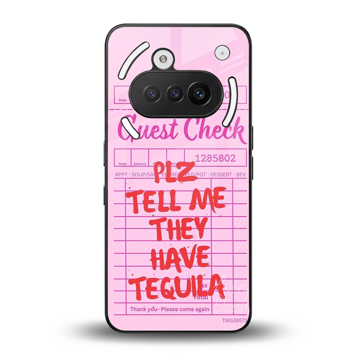 Tequila Hunt back phone cover | glass case for nothing phone 3a