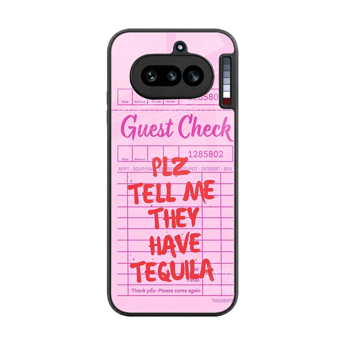 Tequila Hunt back phone cover | glass case for nothing phone 4a
