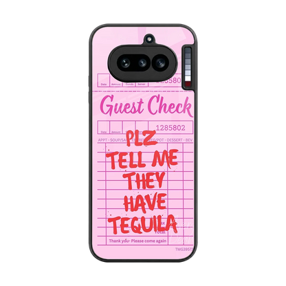 Tequila Hunt back phone cover | glass case for nothing phone 4a