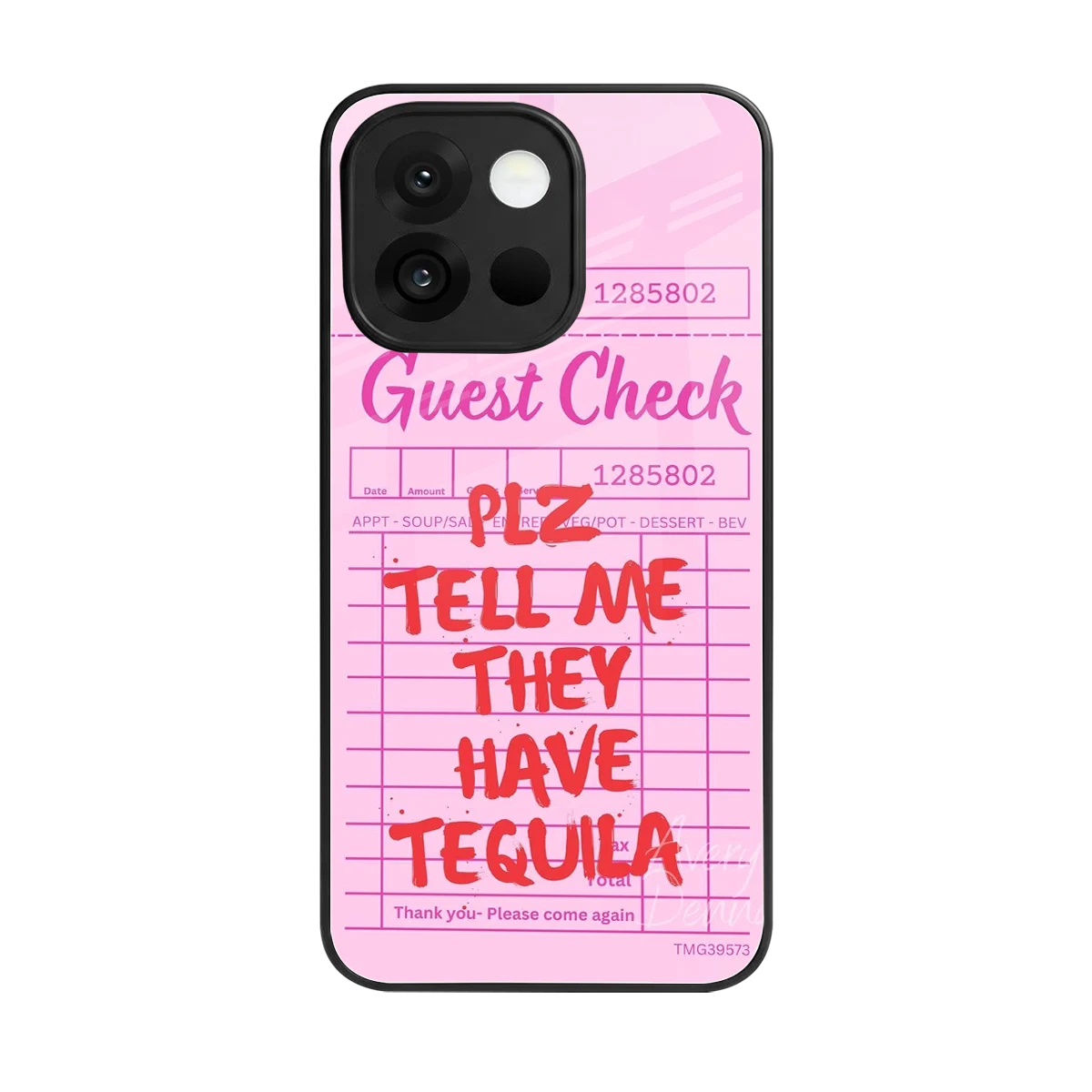 Tequila Hunt back phone cover | glass case for oneplus 13s