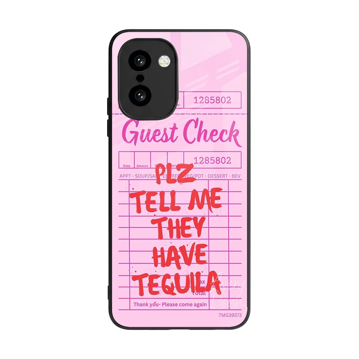Tequila Hunt back phone cover | glass case for oneplus 15r