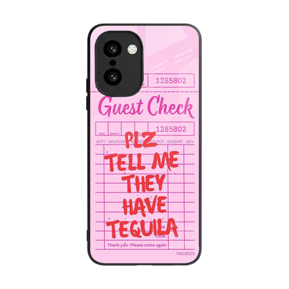 Tequila Hunt back phone cover | glass case for oneplus 15r