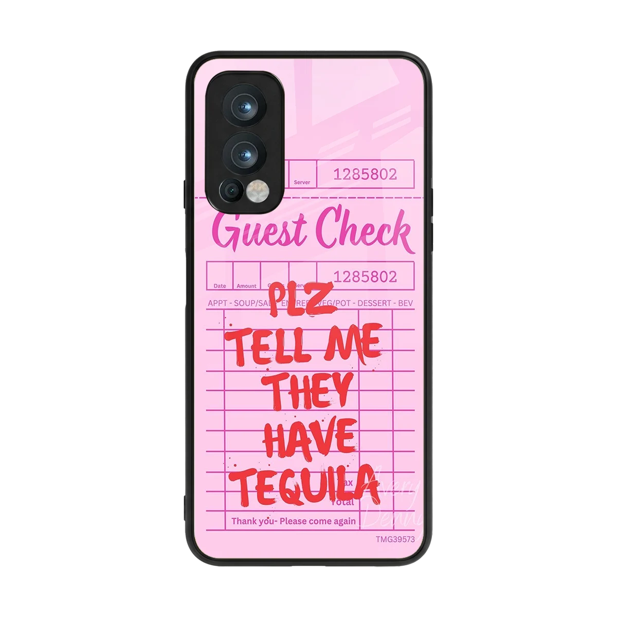 Tequila Hunt back phone cover | glass case for oneplus nord 2