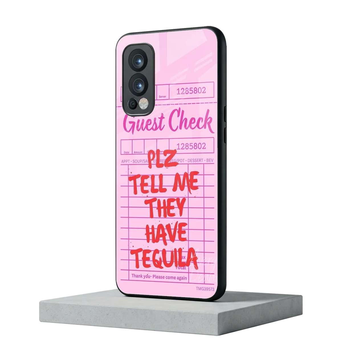 Tequila Hunt oneplus nord 2 mobile cover | shockproof glass phone case