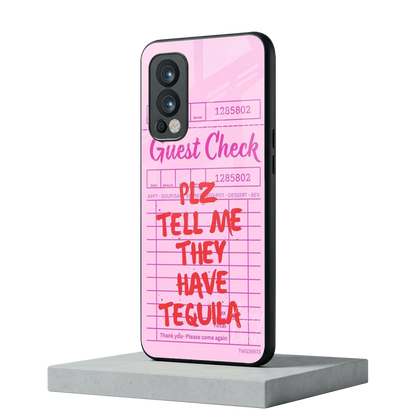 Tequila Hunt oneplus nord 2 mobile cover | shockproof glass phone case