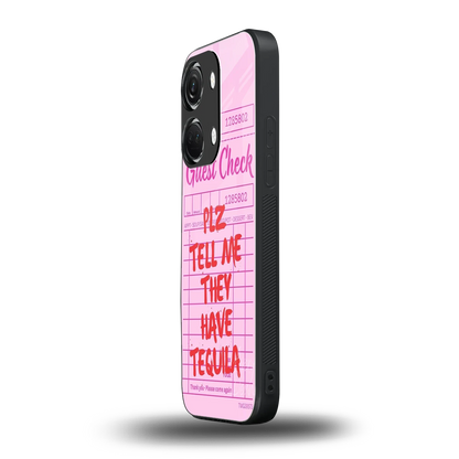 Tequila Hunt oneplus nord 3 mobile cover | shockproof glass phone case