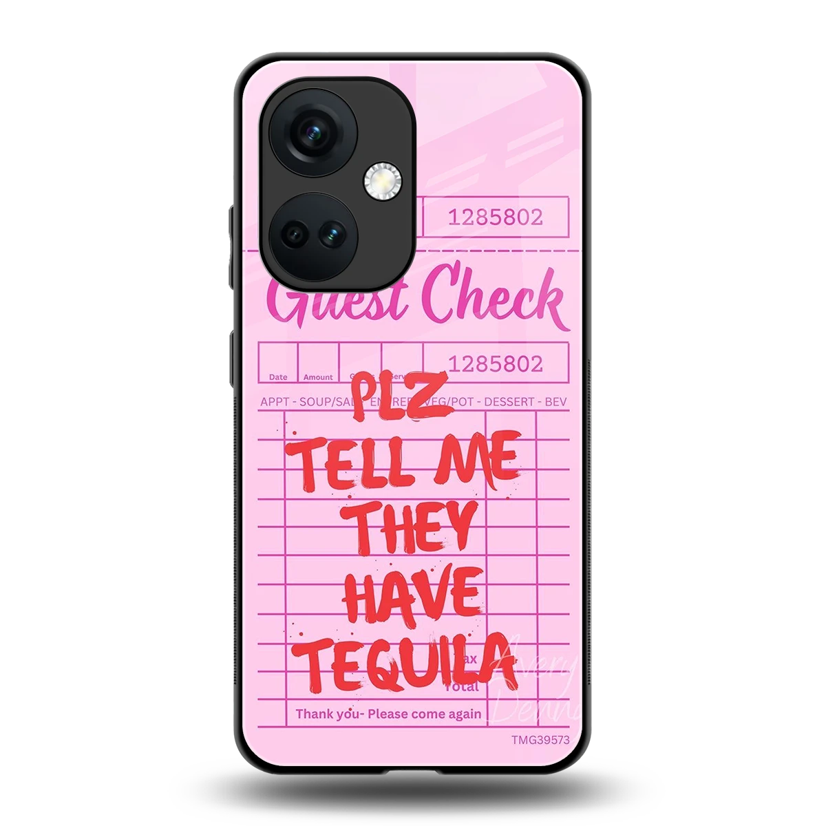 Tequila Hunt back phone cover | glass case for oneplus nord ce 3